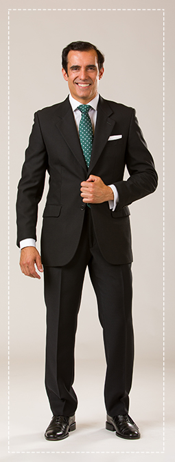 Traje de calle negro