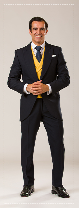 Traje de novio Azul marino